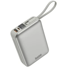 PowerBank Energea Bazic Fusion Mini 4в1 20000mAh з кабелем USB-C/Lightning Grey (FUS-MINI20K-PEB)