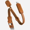 Кабель Energea Sheath Key 2в1 USB-C до USB-C/USB-A 480Mbps 60W 15cm Orange (CBL-SHTHKEY-ORG015)
