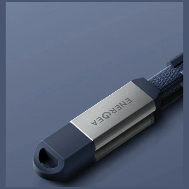Кабель Energea Sheath Travel 2в1 USB-C до USB-C/USB-A 480Mbps 60W 1.2m Blue (CBL-SHTHTRV-BLU120)