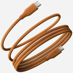 Кабель Energea Helix 60 USB-C to USB-C магнітний 480Mbps 60W 1.5m Orange (CBL-HX60-ORG150)