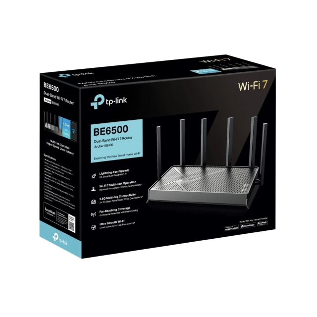 Маршрутизатор TP-Link Archer BE400 (8885020624113)
