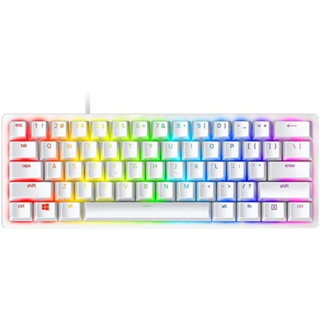 Клавіатура Razer Huntsman Mini ігрова USB US розкладка White (8886419345763)