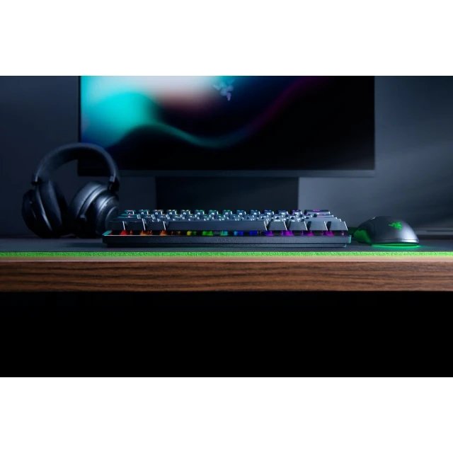 Клавіатура Razer Huntsman Mini ігрова USB німецька розкладка Black (8886419346975)