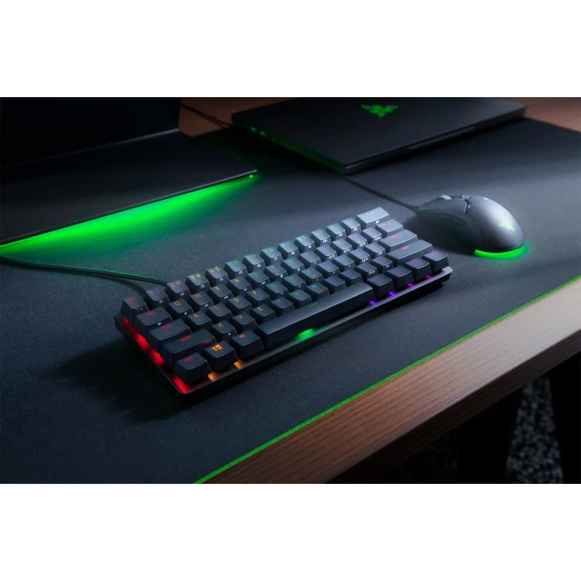Клавіатура Razer Huntsman Mini ігрова USB німецька розкладка Black (8886419346975)