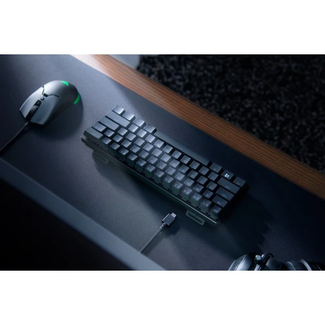 Клавіатура Razer Huntsman Mini ігрова USB німецька розкладка Black (8886419346975)