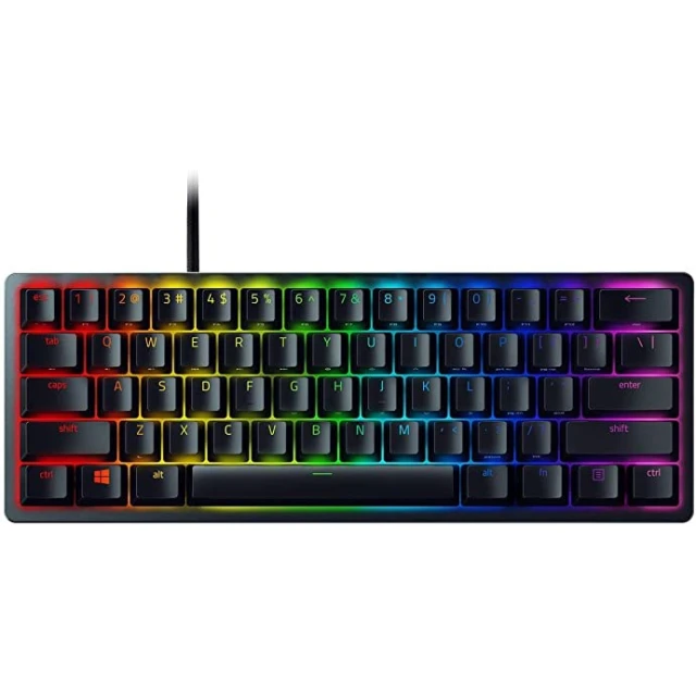 Клавіатура Razer Huntsman Mini ігрова USB німецька розкладка Black (8886419346975)