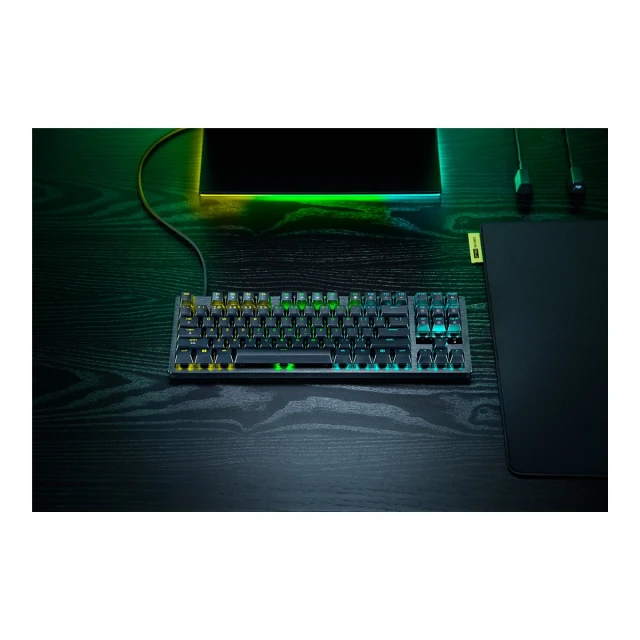 Клавіатура Razer Huntsman V3 Tenkeyless 8 kHz ігрова US розкладка Black (8886419349990)