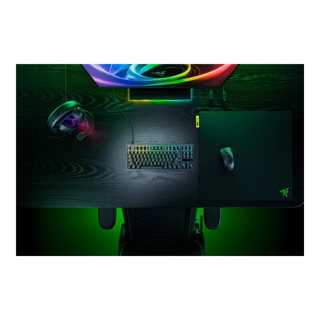 Клавіатура Razer Huntsman V3 Tenkeyless 8 kHz ігрова US розкладка Black (8886419349990)