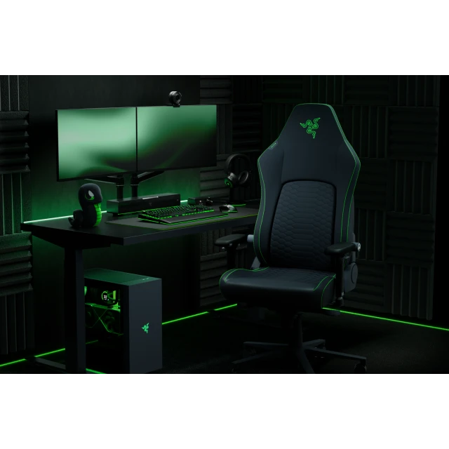 Ігрове крісло Razer Black Green (8886419354321)