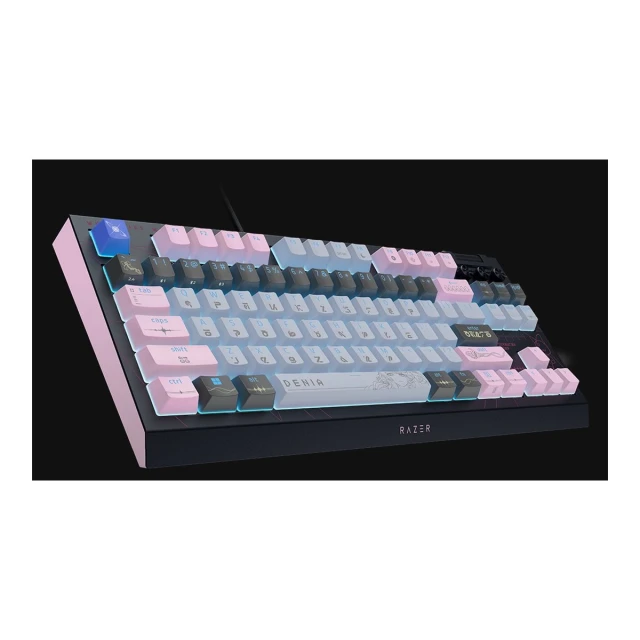 Клавіатура Razer BlackWidow V4 Tenkeyless HyperSpeed ігрова бездротова US розкладка Orange Wuthering Waves (8886419360353)