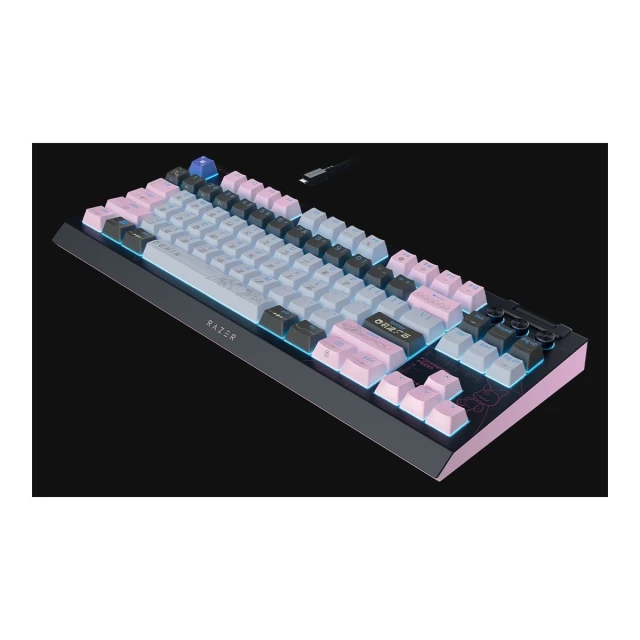 Клавіатура Razer BlackWidow V4 Tenkeyless HyperSpeed ігрова бездротова US розкладка Orange Wuthering Waves (8886419360353)