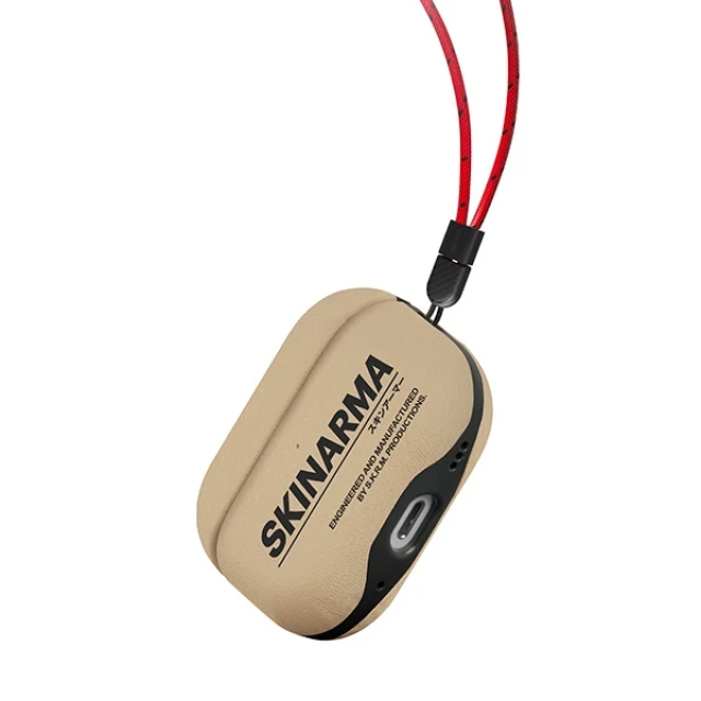 Чохол для навушників Skinarma Spunk для AirPods Pro 2 Ivory (SK-AP2-SPUNK-BGE)