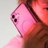 Чохол Skinarma Saido для iPhone 16 Plus Pink with MagSafe (SK-2024IP67-SDOMS-PNK)