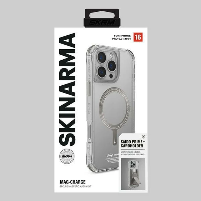 Чохол Skinarma Saido для iPhone 16 Pro Titanium with MagSafe (SK-2024IPP63-SDOPRM-TIT)