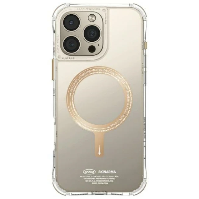 Чохол Skinarma Saido для iPhone 16 Pro Champagne with MagSafe (SK-2024IPP63-SDOPRM-GLD)