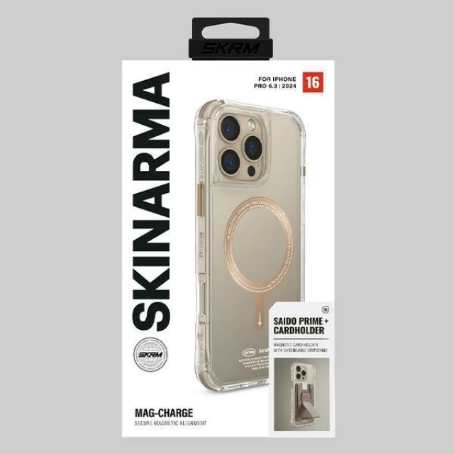 Чохол Skinarma Saido для iPhone 16 Pro Champagne with MagSafe (SK-2024IPP63-SDOPRM-GLD)