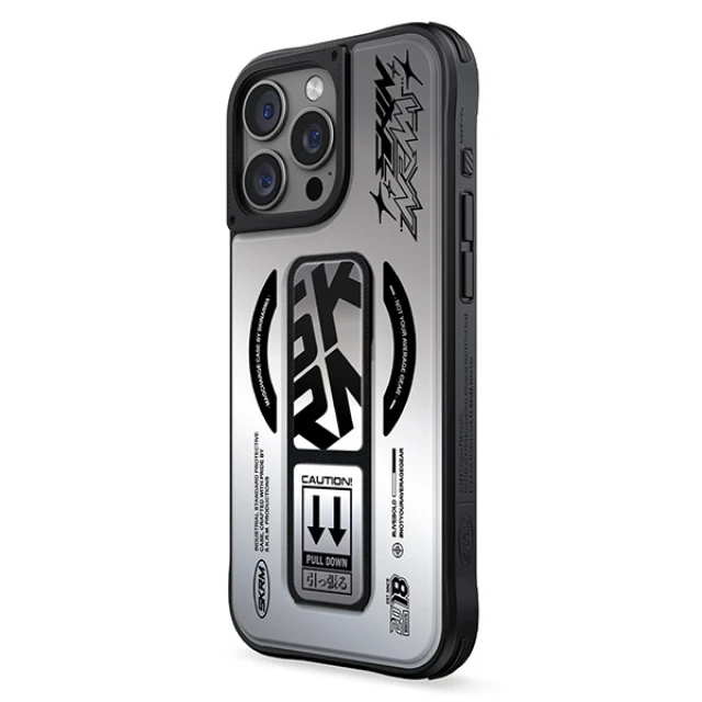 Чохол Skinarma Kira Kobai для iPhone 16 Pro Chrome with MagSafe (SK-2024IPP63-KIRAB-SIL)