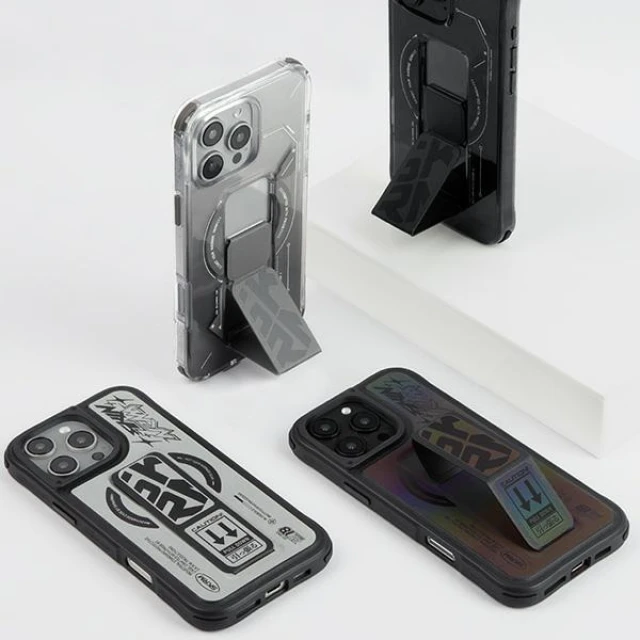 Чохол Skinarma Kira Kobai для iPhone 16 Pro Chrome with MagSafe (SK-2024IPP63-KIRAB-SIL)