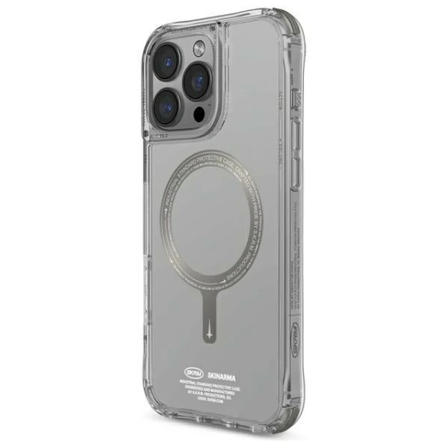 Чохол Skinarma Saido для iPhone 16 Pro Max Titanium with MagSafe (SK-2024IPP69-SDOPRM-TIT)
