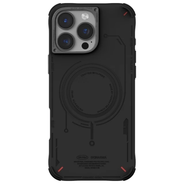 Чохол Skinarma Mecha для iPhone 16 Pro Max Black with MagSafe (SK-2024IPP69-MECHA-BLK)