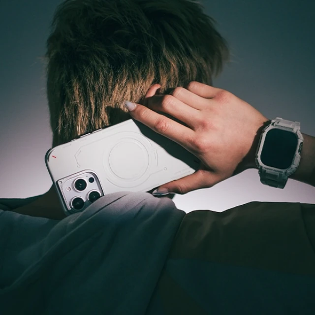 Чехол Skinarma Mecha для iPhone 16 Pro Max Olive with MagSafe (SK-2024IPP69-MECHA-GRN)