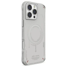 Чохол Skinarma Mecha для iPhone 16 Pro Max Light Grey with MagSafe (SK-2024IPP69-MECHA-LGRY)