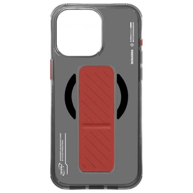 Чохол Skinarma Axon для iPhone 16 Pro Max Black with MagSafe (SK-2024IPP69-AXON-BLK)