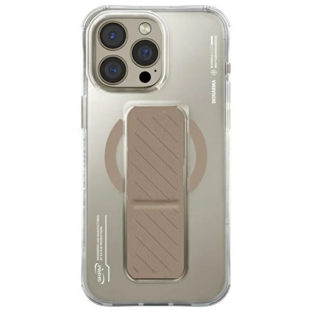 Чохол Skinarma Axon для iPhone 16 Pro Max Champagne with MagSafe (SK-2024IPP69-AXON-GLD)