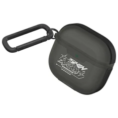 Чохол для навушників Skinarma Kinzoku для AirPods 4 Smoke (SK-AP4KIN-SMOKE)