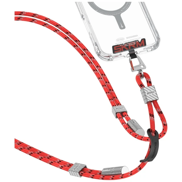 Універсальний шнурок Skinarma Dyno Ve USB-C/USB-C Red (SK-DYVE-CBLCC-RED)