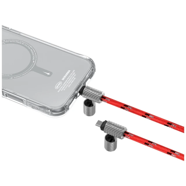 Універсальний шнурок Skinarma Dyno Ve USB-C/USB-C Red (SK-DYVE-CBLCC-RED)