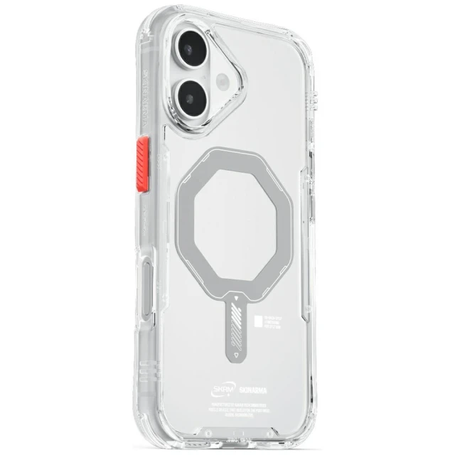 Чохол Skinarma Saido для iPhone 17 Clear with MagSafe (SK-2025IP6.3-SDOMS-CLR)