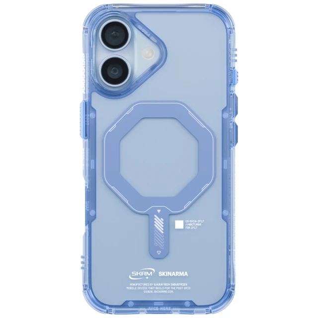 Чохол Skinarma Saido для iPhone 17 Sky Blue with MagSafe (SK-2025IP6.3-SDOMS-SBL)