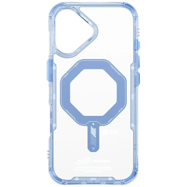 Чохол Skinarma Saido для iPhone 17 Sky Blue with MagSafe (SK-2025IP6.3-SDOMS-SBL)