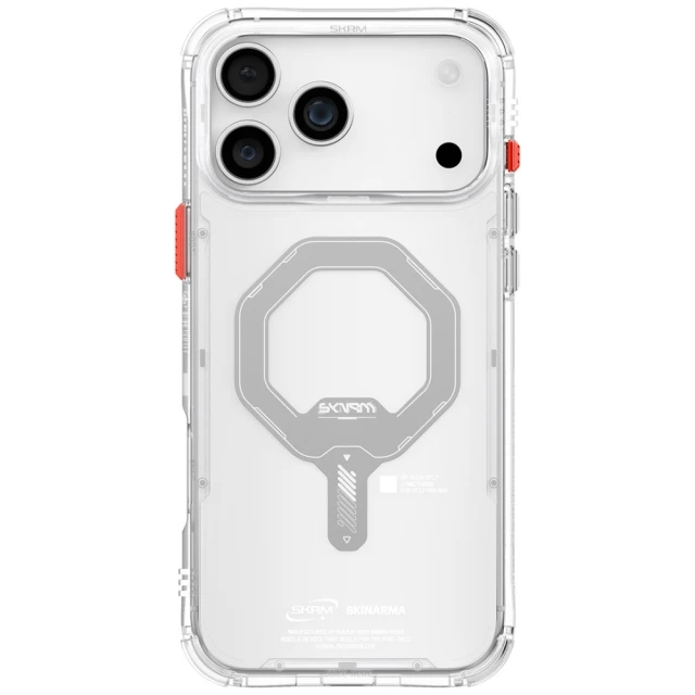 Чохол Skinarma Saido для iPhone 17 Pro Max Clear with MagSafe (SK-2025IPP6.9-SDOMS-CLR)