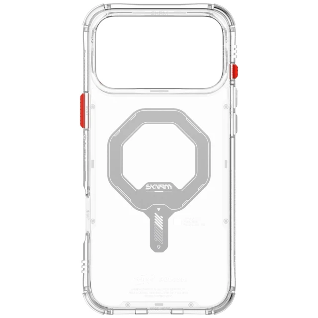 Чохол Skinarma Saido для iPhone 17 Pro Max Clear with MagSafe (SK-2025IPP6.9-SDOMS-CLR)
