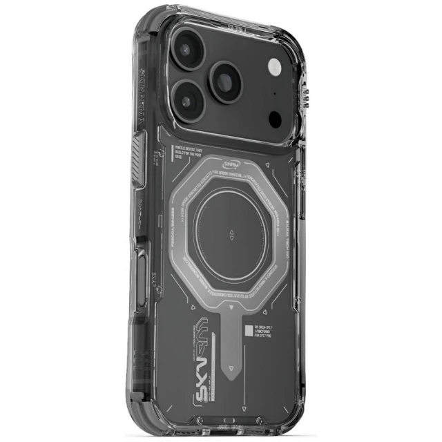 Чохол Skinarma Magma для iPhone 17 Pro Graphite with MagSafe (SK-2025IPP6.3-MGMA-GRA)