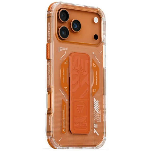 Чохол Skinarma Helio для iPhone 17 Pro Max Orange with MagSafe (SK-2025IPP6.9-HELIO-ORG)