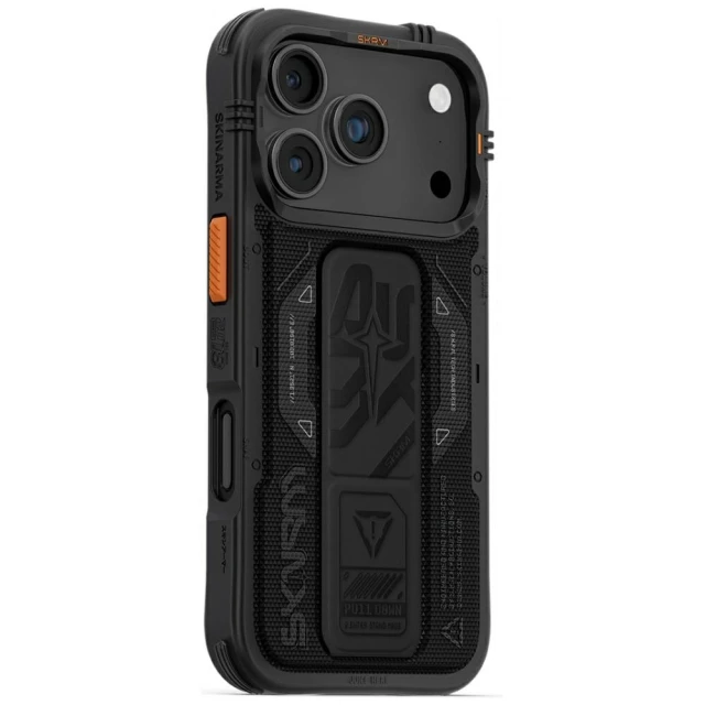 Чохол Skinarma Phantom для iPhone 17 Pro Black with MagSafe (SK-2025IPP6.3-PHTM-BLK)