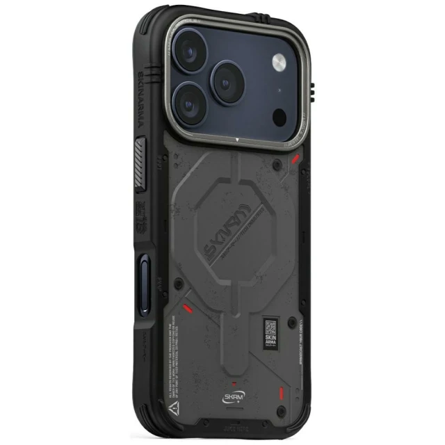 Чохол Skinarma Vigor для iPhone 17 Pro Graphite with MagSafe (SK-2025IPP6.3-VGR-CHAR)