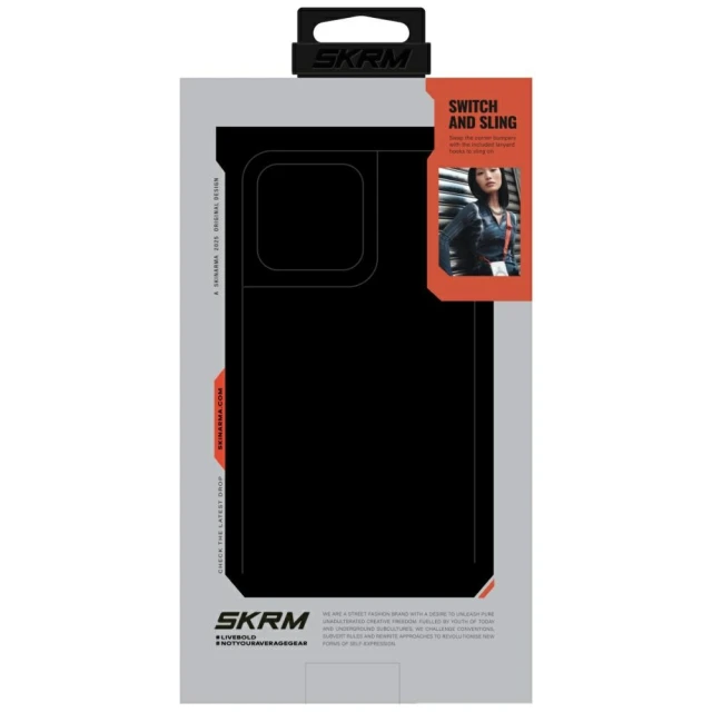 Чохол Skinarma Vigor для iPhone 17 Pro Graphite with MagSafe (SK-2025IPP6.3-VGR-CHAR)