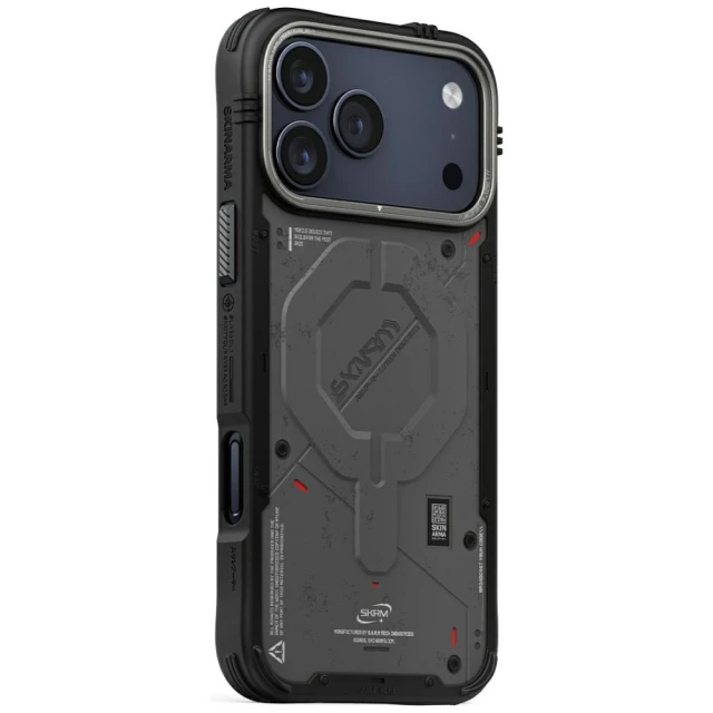 Чохол Skinarma Vigor для iPhone 17 Pro Max Graphite with MagSafe (SK-2025IPP6.9-VGR-CHAR)