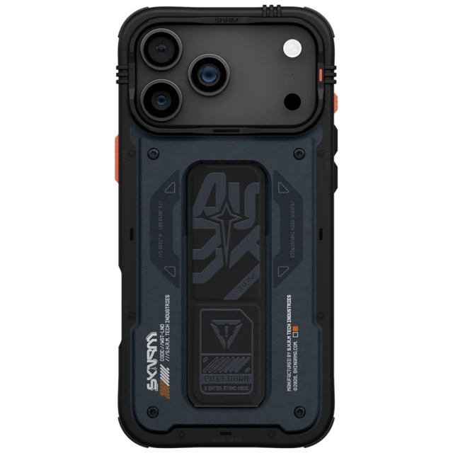 Чохол Skinarma Aegis для iPhone 17 Pro Max Blue with MagSafe (SK-2025IPP6.9-AEGIS-BLU)