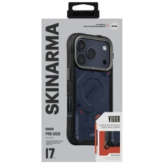 Чохол Skinarma Vigor для iPhone 17 Pro Blue with MagSafe (SK-IP17PRO-VGR-BLU)