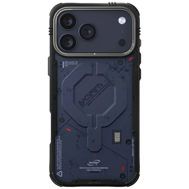 Чохол Skinarma Vigor для iPhone 17 Pro Blue with MagSafe (SK-IP17PRO-VGR-BLU)