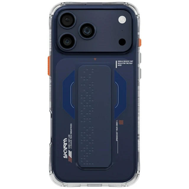 Чохол Skinarma Haxa для iPhone 17 Pro Max Blue with MagSafe (SK-IP17PM-HAXA-BLU)