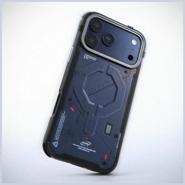 Чохол Skinarma Vigor для iPhone 17 Pro Max Blue with MagSafe (SK-IP17PM-VGR-BLU)