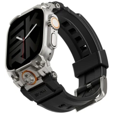 Ремінець Skinarma Talon для Apple Watch Ultra 3/2/1 49 mm | Series 11/10 46 mm | Series 9/8/7/6/5/4/SE 45 mm | 44 mm Black (SK-WS49-TALON-BLK)