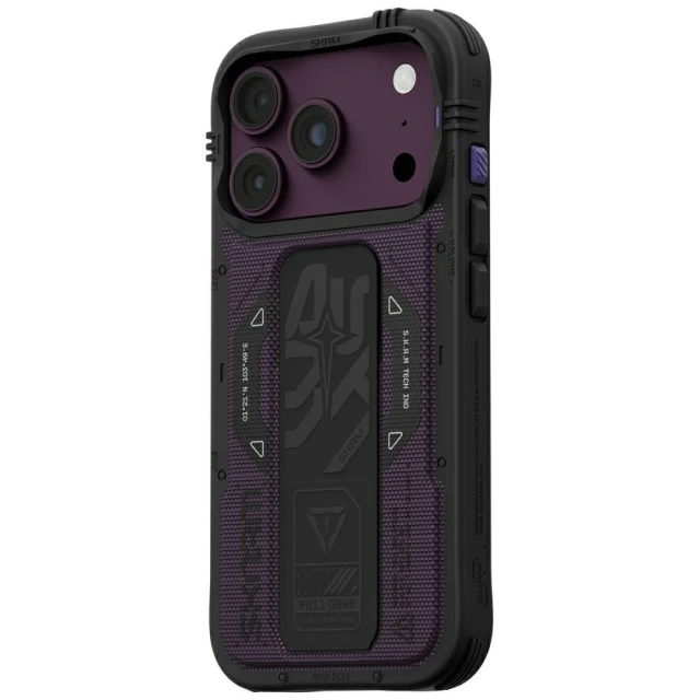 Чохол Skinarma Phantom для iPhone 18 Pro | 17 Pro Burgundy with MagSafe (SK-2026IPP6.3-PHTM-BUR)