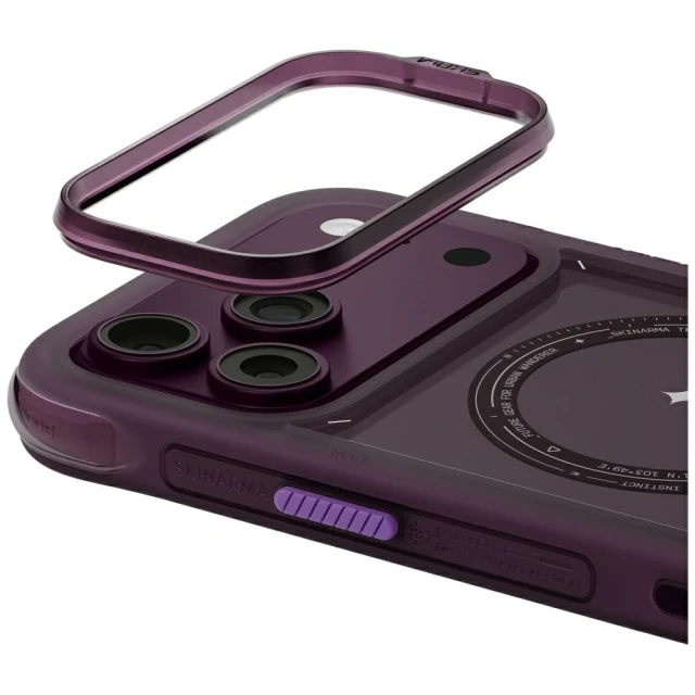 Чохол Skinarma Avion для iPhone 18 Pro | 17 Pro Burgundy (SK-2026IPP6.3-AVION-BUR)